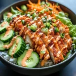 Bang Bang Chicken Rice Bowl