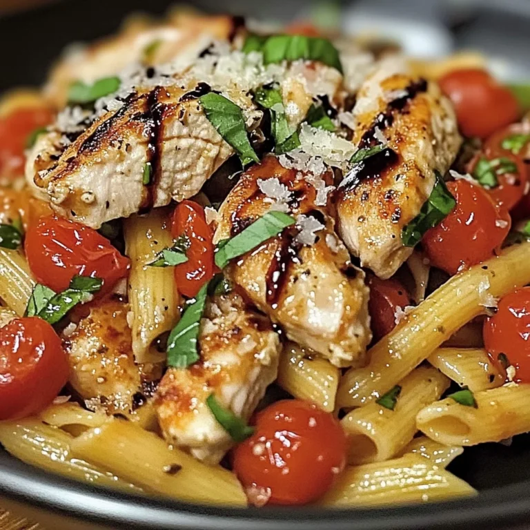Bruschetta Chicken Pasta