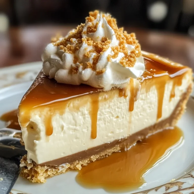 Butterbeer cheesecake