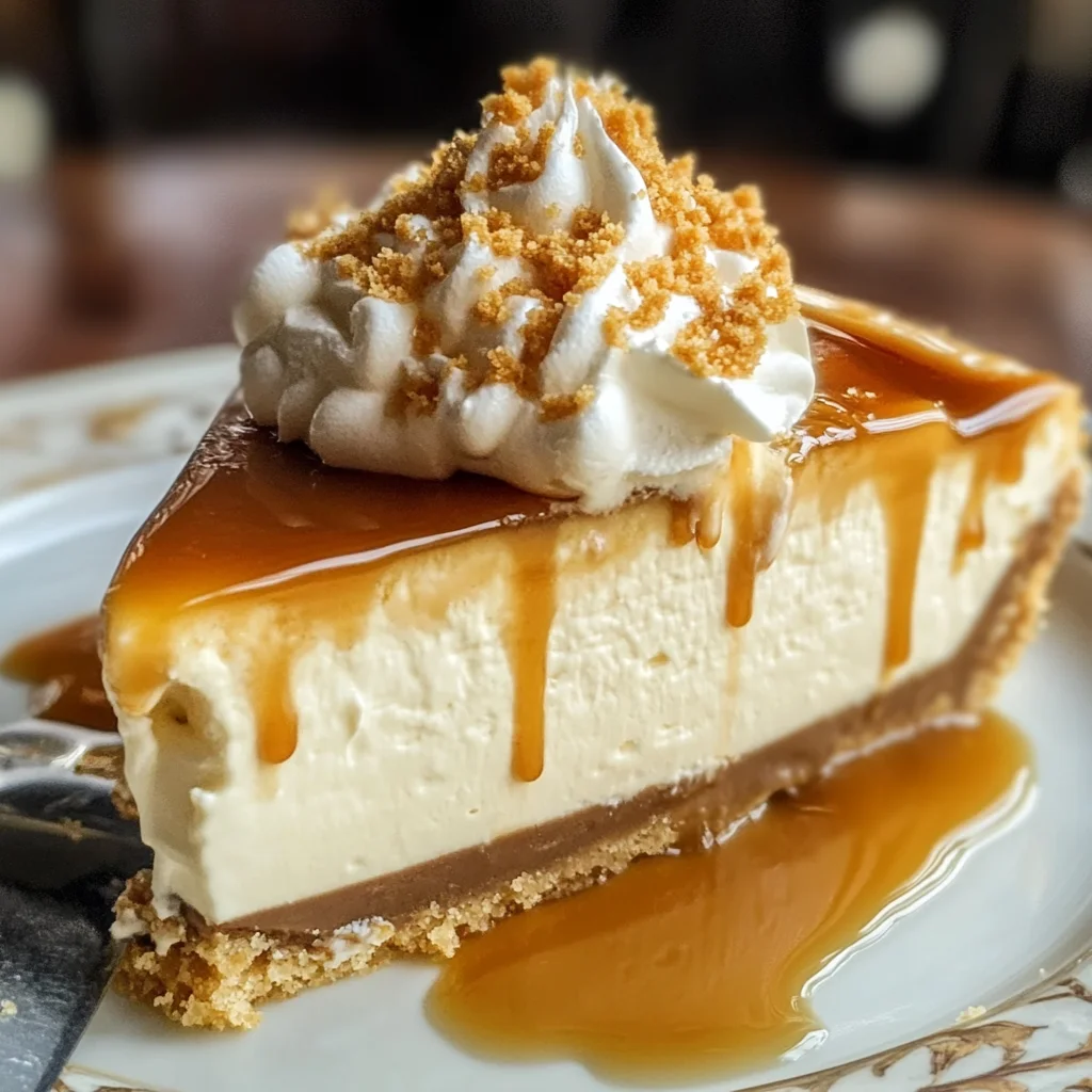 Butterbeer cheesecake