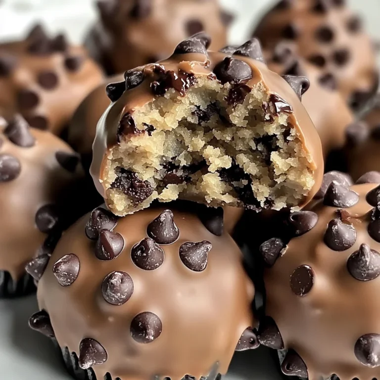Chocolate Chip Cookie Dough Protein Balls!