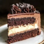 Chocolate Mousse Layer Cake