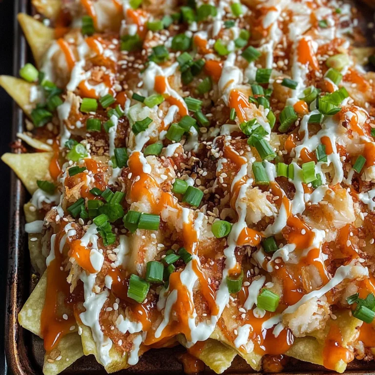 Crab Rangoon Nachos