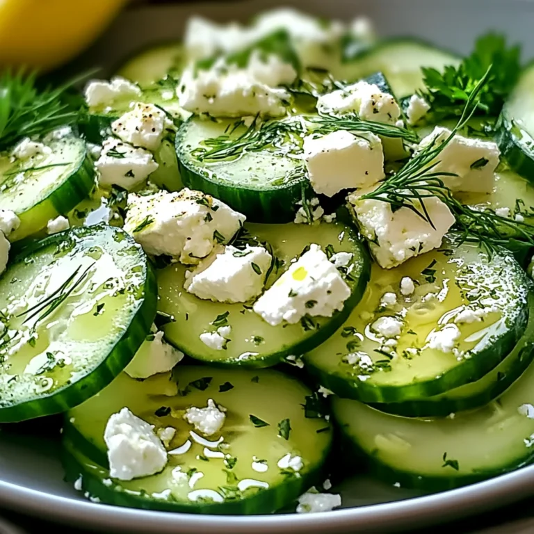 Cucumber Feta Salad