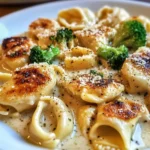 Garlic Parmesan Chicken Tortellini