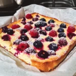 Healthy Berry Cottage Cheese Clafoutis