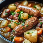 Irish Sausage and Bacon Stew