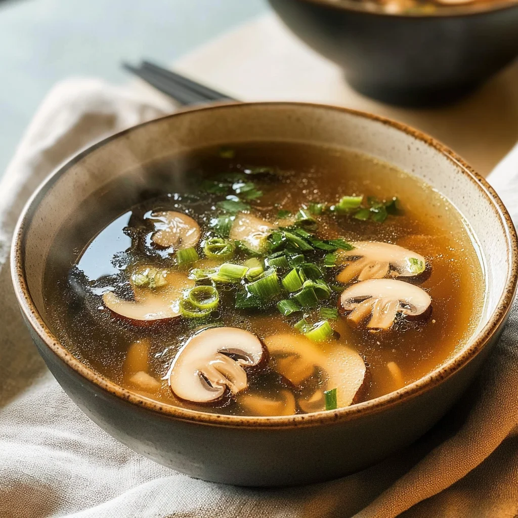 Japanese Clear Soup Recipe