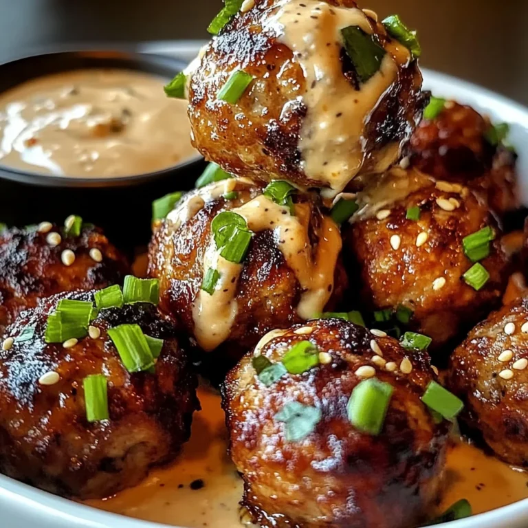 Korean BBQ Meatballs with Spicy Mayo Dip: An Incredible 7-Step Recipe