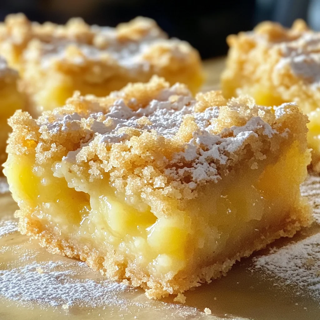 Lemon Crumb Bars