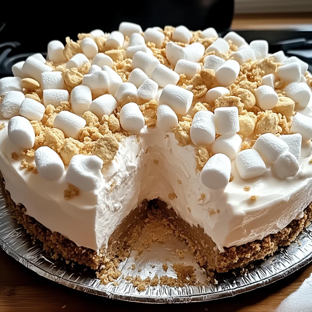 Marshmallow Whip Cheesecake
