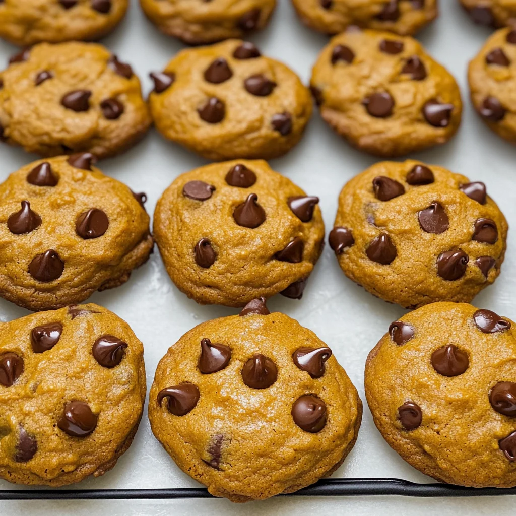 Old Fashioned Pumpkin Chocolate Chip Cookies