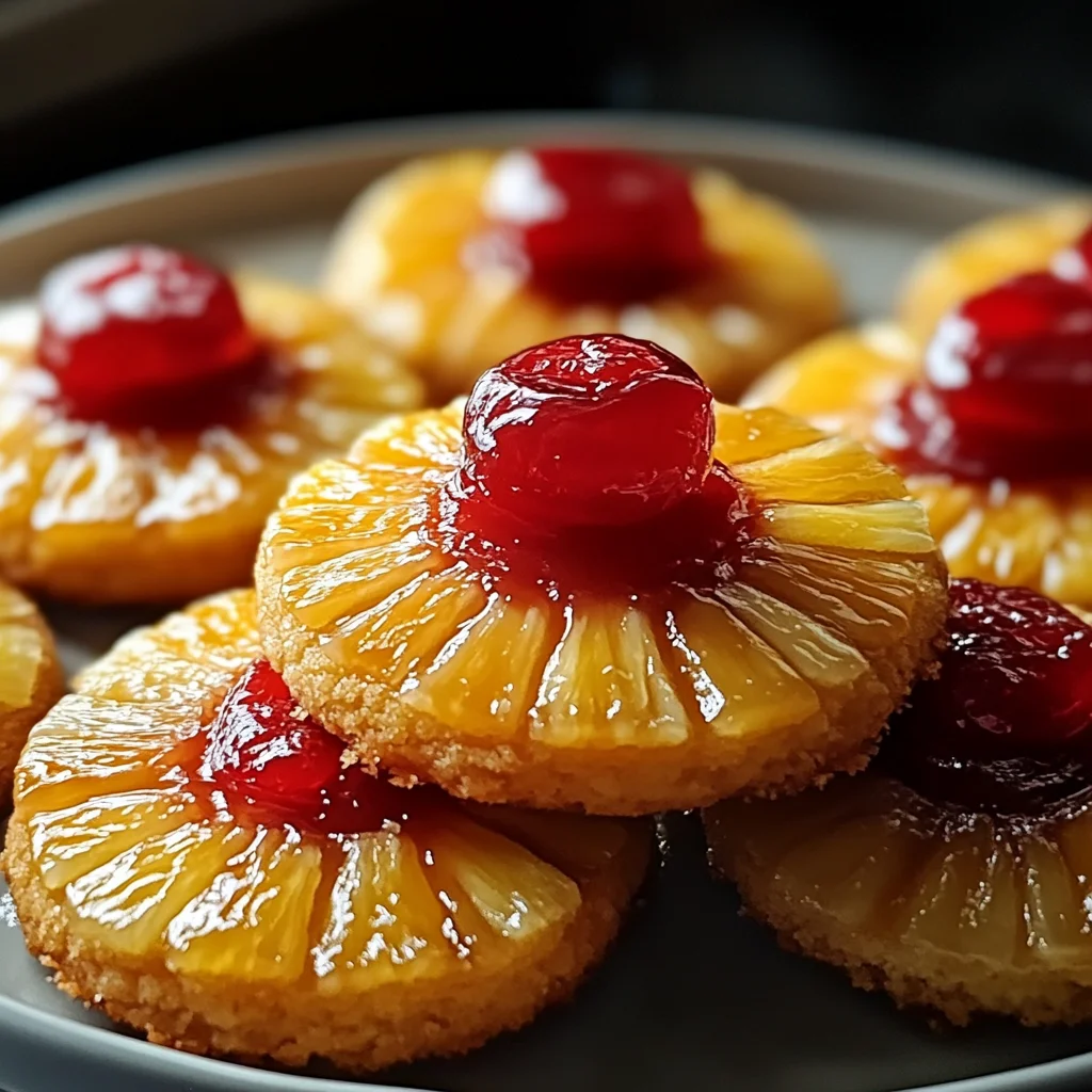 Pineapple Upside-Down Cookies: A Fun Twist on a Classic Dessert
