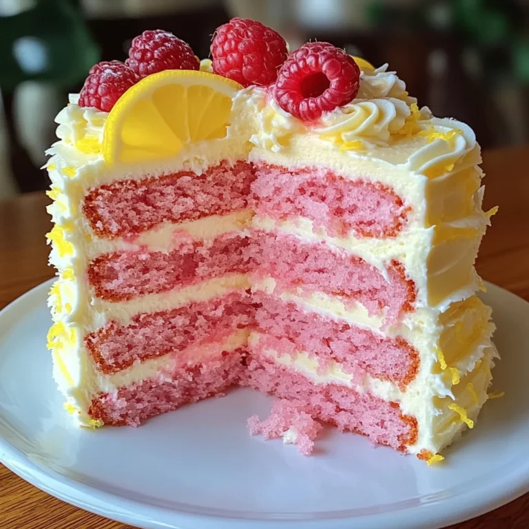 Pink Lemonade Cake
