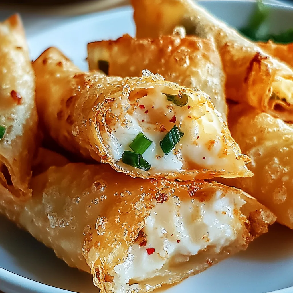 Rice Paper Crab Rangoons