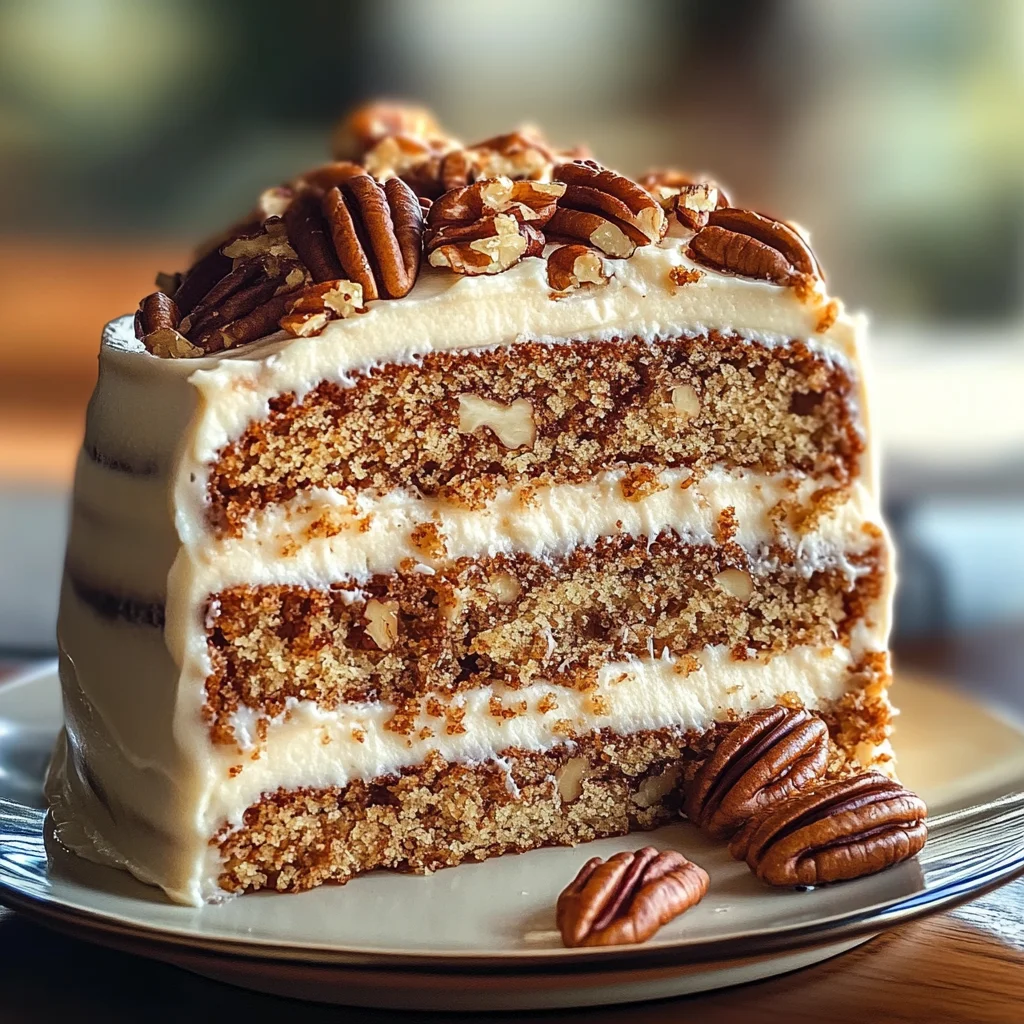 Southern Georgia Pecan Cake Recipe