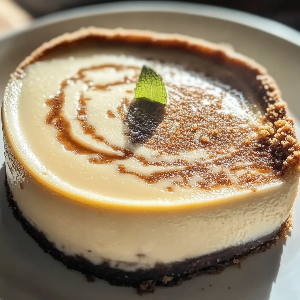 Vanilla Bean Brown Butter Cheesecake