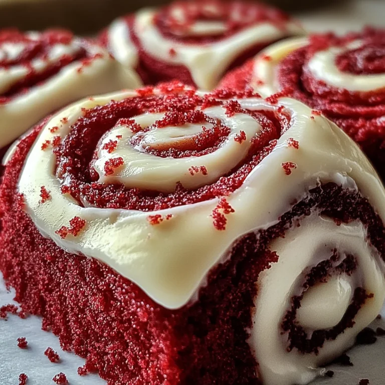 ed Velvet Cinnamon Rolls: A Decadent Twist on a Classic