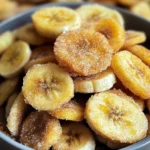 Air Fryer Cinnamon Banana Chips