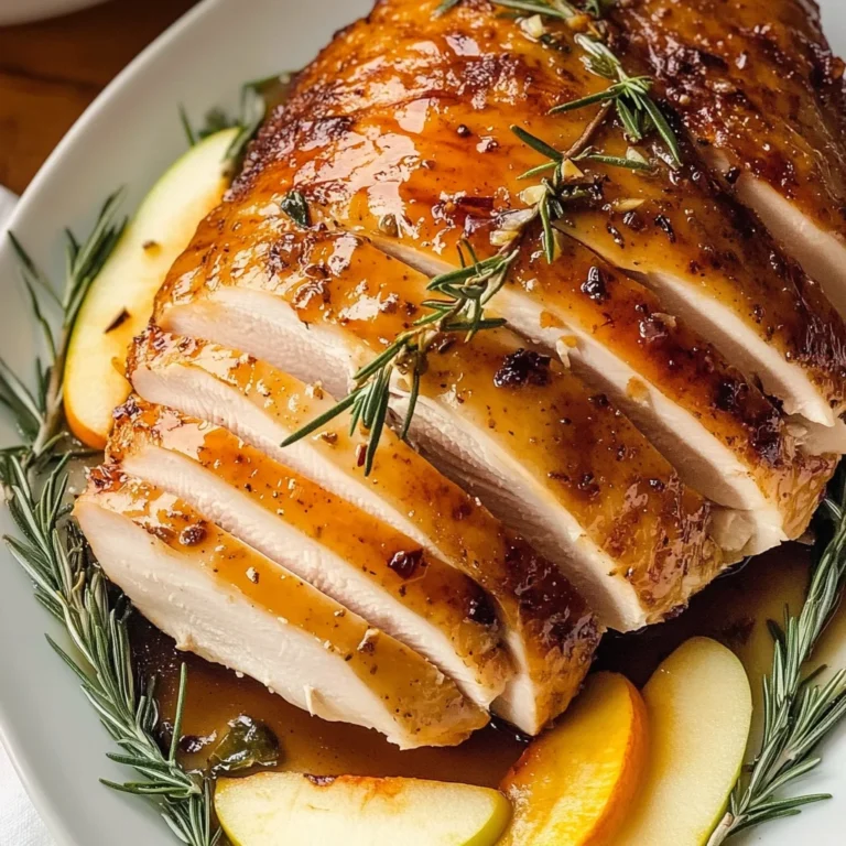 Apple Cider Glazed Turkey Breast