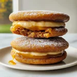 Apple Cider Whoopie Pie Cookies with Caramel