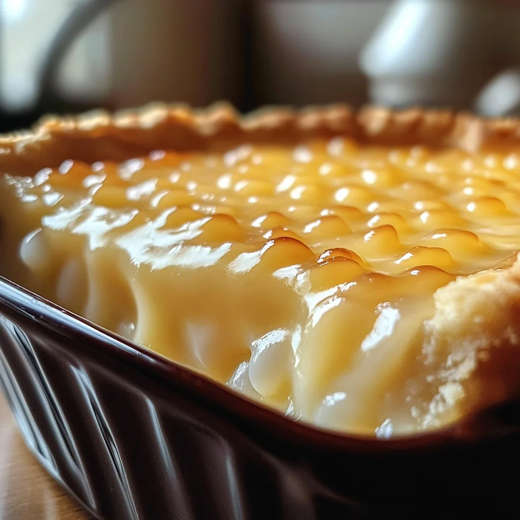 Baked Tapioca Pudding