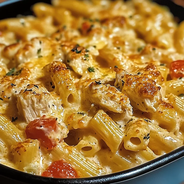 Cajun Cream Cheese Chicken Pasta Bake Recipe