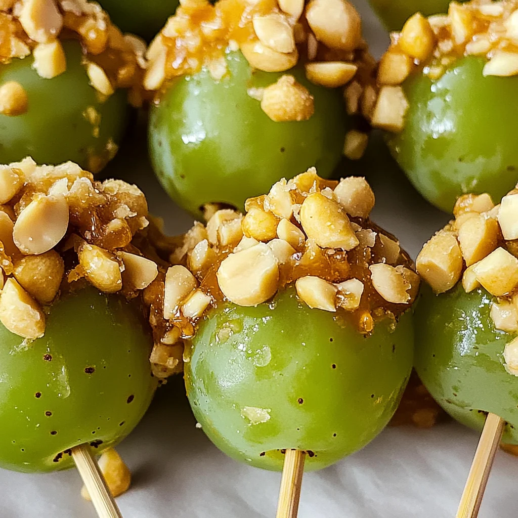 Caramel Apple Grapes
