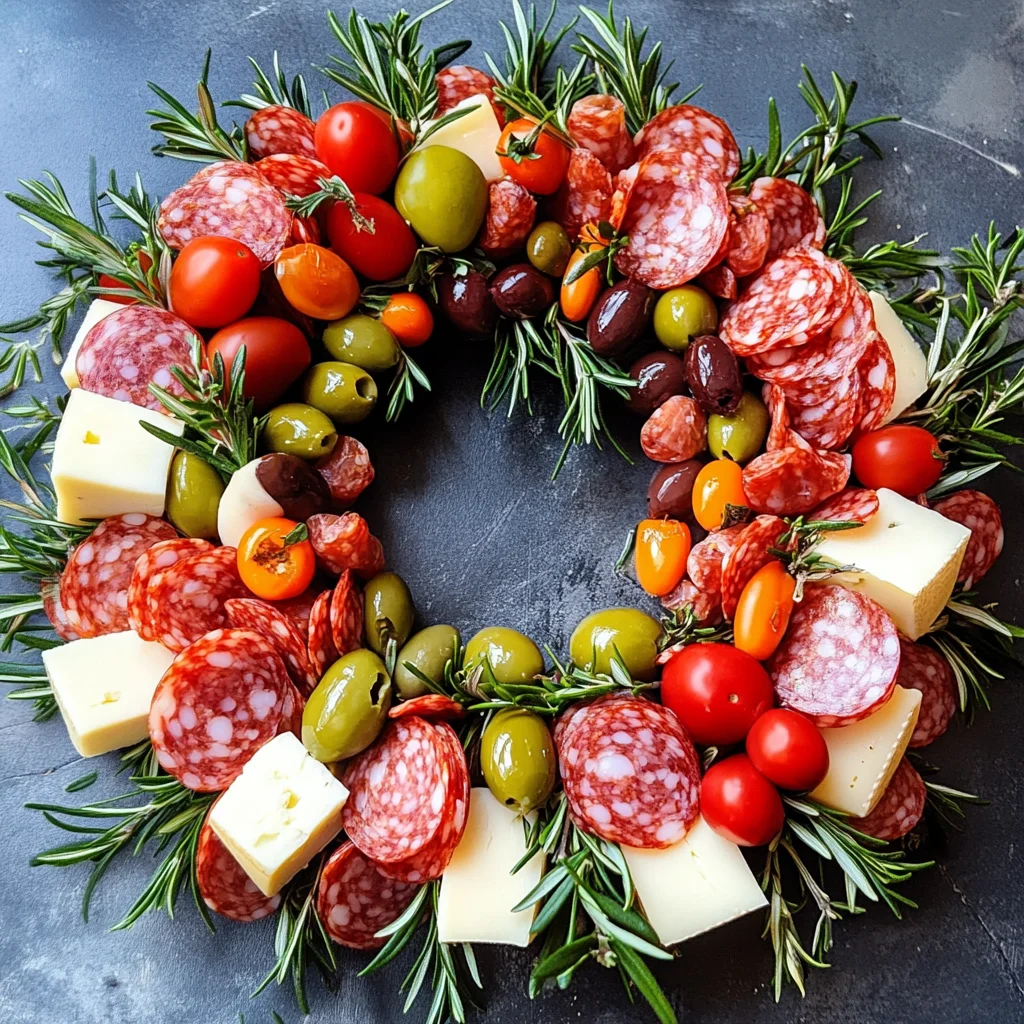 Charcuterie Wreath