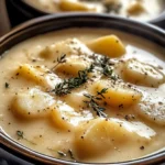 Cheddar Garlic Herb Potato Soup