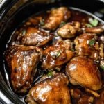 Crockpot Bourbon Chicken