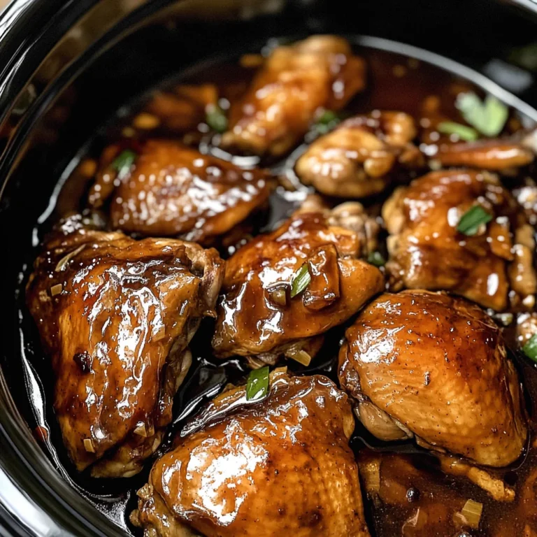 Crockpot Bourbon Chicken