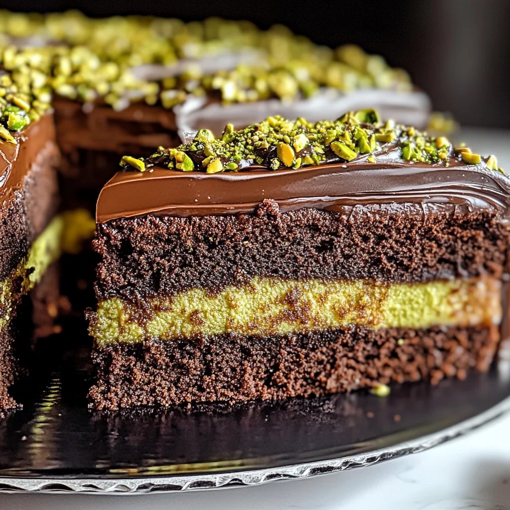 Dubai Chocolate Cake