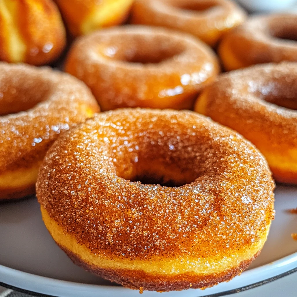 Easy Baked Pumpkin Donuts