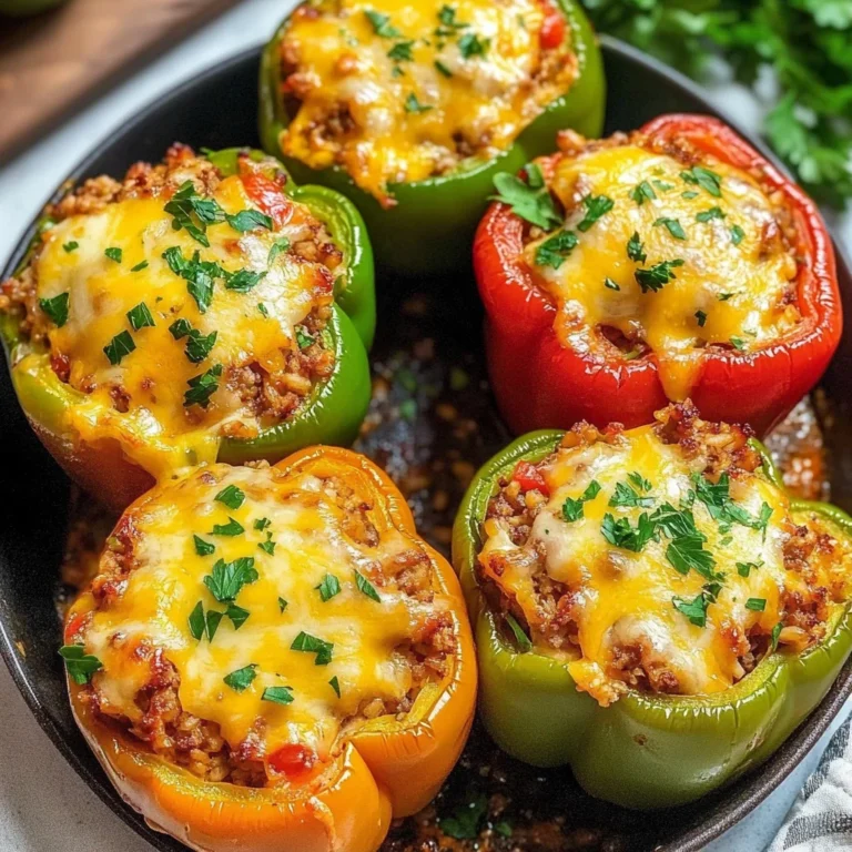 Easy Stuffed Bell Peppers Recipe