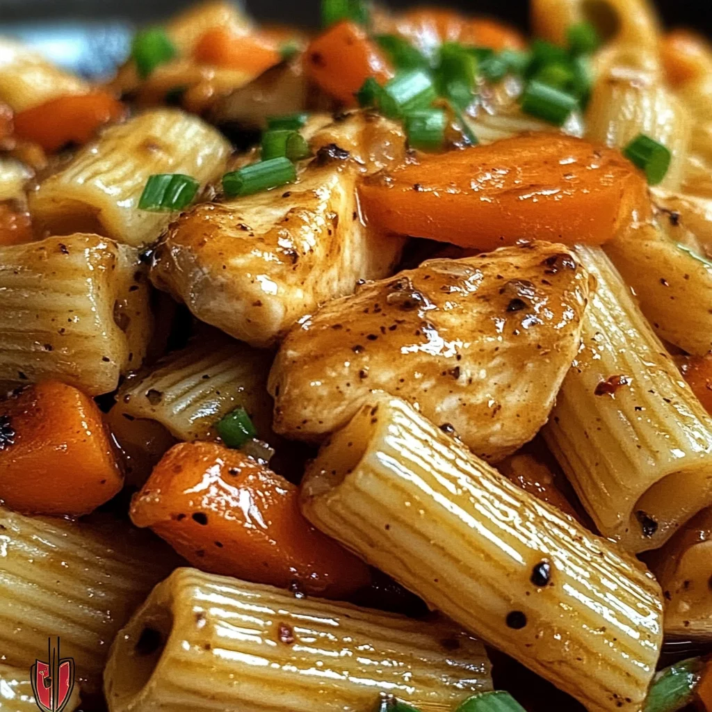 Honey Pepper Chicken Panini Pasta
