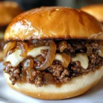 Irresistible French Onion Beef Sloppy Joes