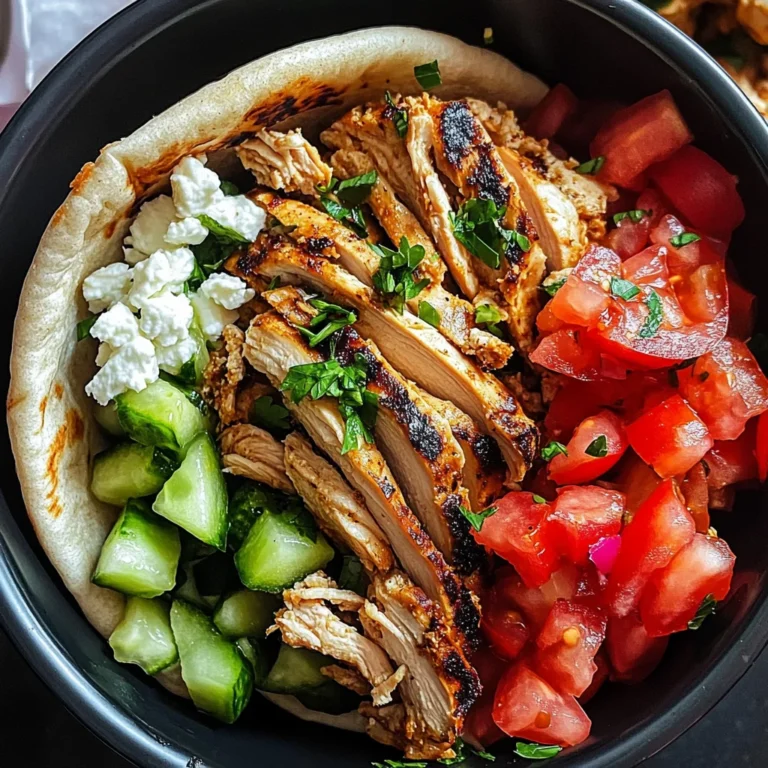 Middle Eastern Chicken Shawarma