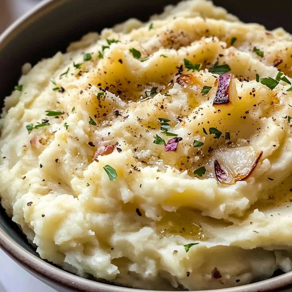 Roasted Garlic Mashed Potatoes