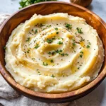 Roasted Garlic Mashed Potatoes {Slow Cooker}