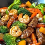 STEAK AND SHRIMP STIR FRY
