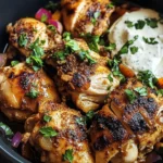 Spiced Yogurt-Marinated Chicken Thighs