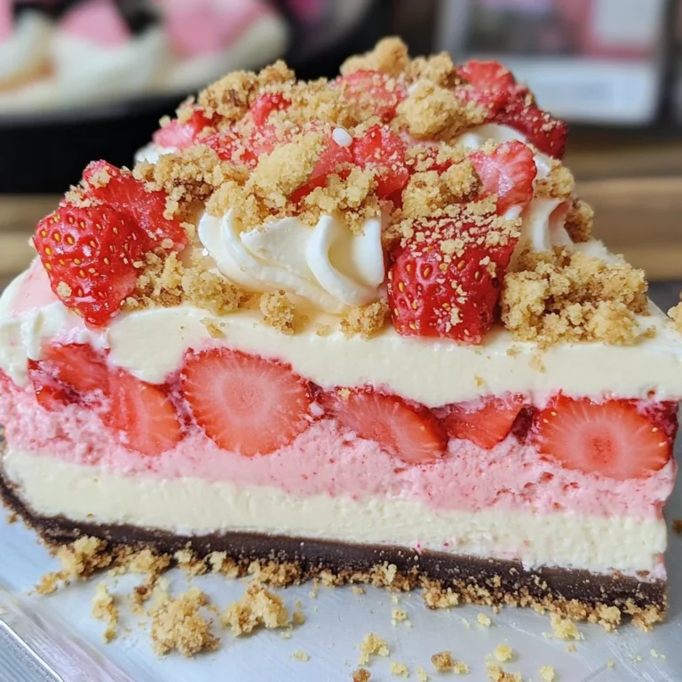 Strawberry Crunch Cheesecake