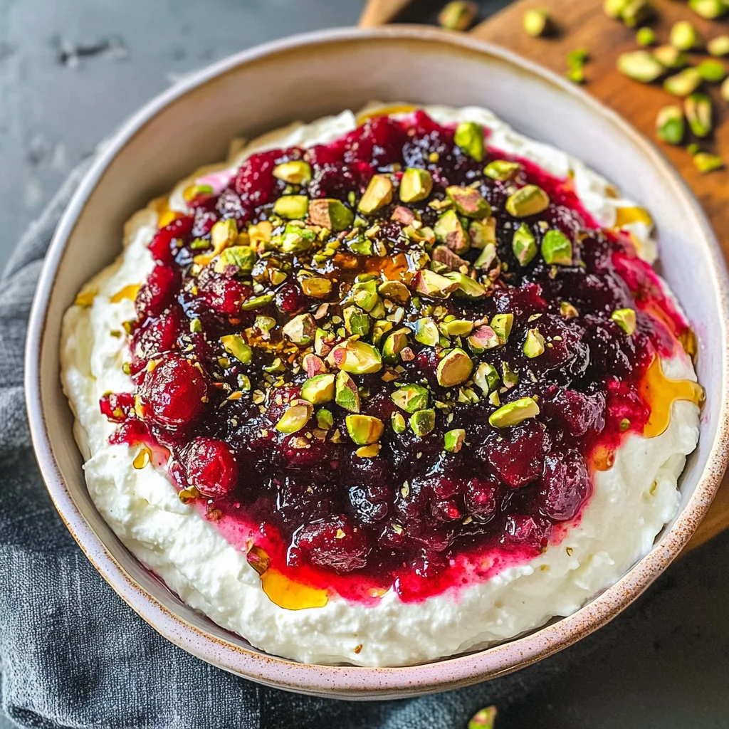 The Best Cranberry Whipped Feta Dip (holiday recipe!)