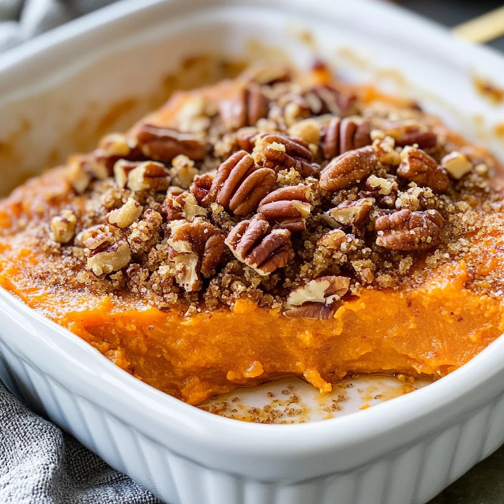 The Best Sweet Potato Casserole