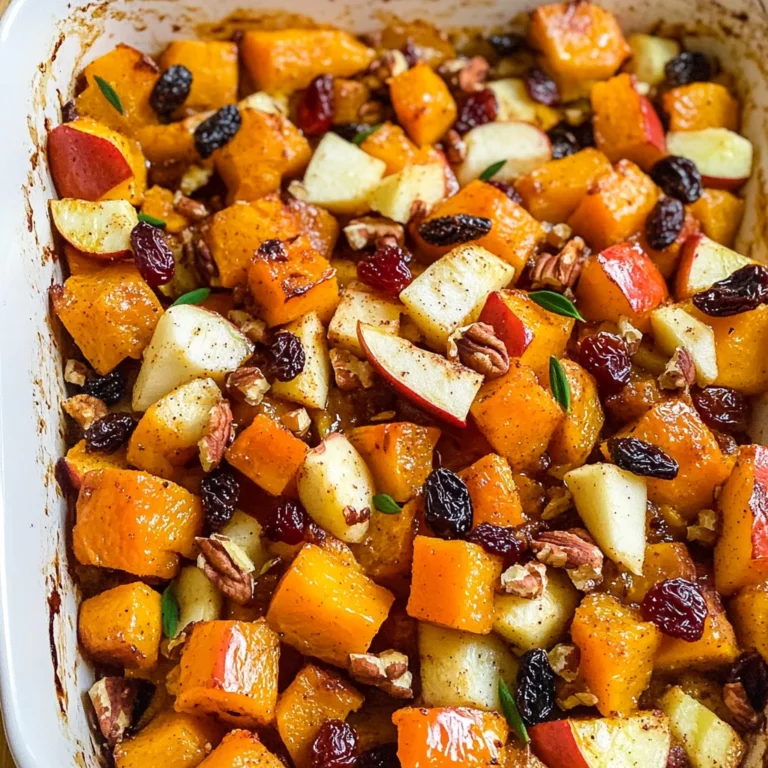 Butternut Squash Apple Bake