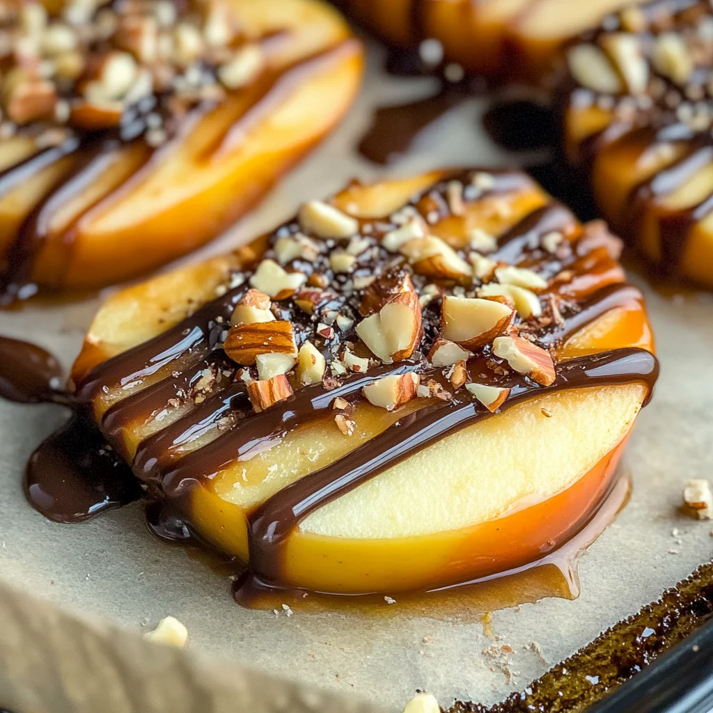 Caramel Apple Slices