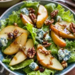 Caramelized Pear and Blue Cheese Salad: A Sweet and Savory Delight