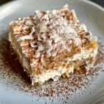 Coconut Rum (Coquito) Tiramisu