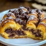 Decadent Chocolate Croissant Breakfast Bake